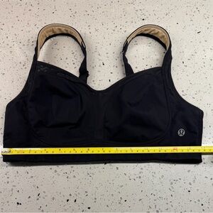 Lululemon athletica Black Supportive Sports Bra